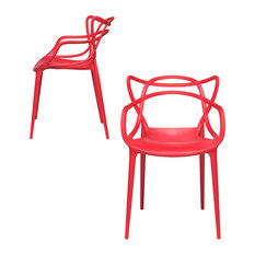 50 Most Popular Red Dining Room Chairs For 2020 Houzz