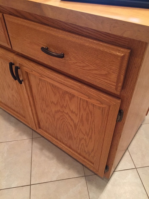 Orange Oak Want Farmhouse Look