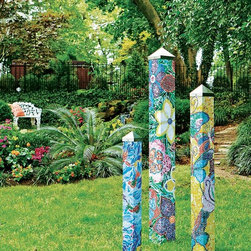 Art Poles by Studio M - Garden Statues And Yard Art