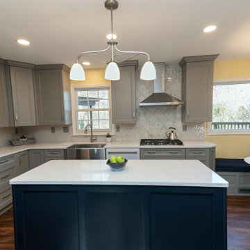 Stunning two-tone Kitchen Remodel