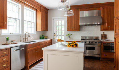 6 New Kitchens With Rich Wood Cabinets