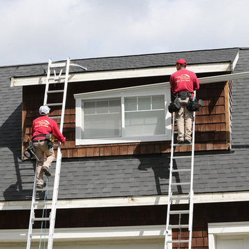 Seamless Heavy Duty Aluminum Gutter System Installation