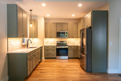 Kitchen - country kitchen idea in Other