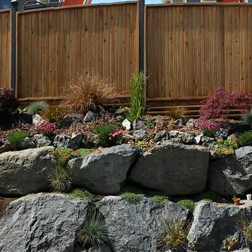 Stone Retaining Wall
