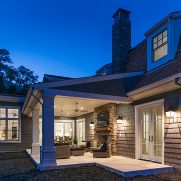 Hamptons Style Spec House in Alamo, CA