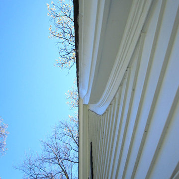 Wilmette, IL Colonial Traditional Style House Exterior Remodel