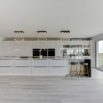 Contemporary German Kitchen in Shoreham, West Sussex