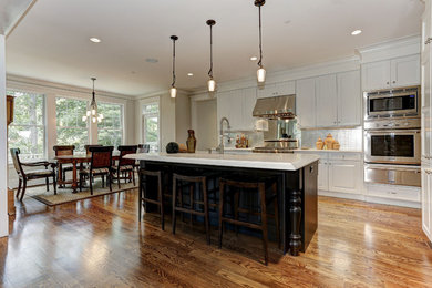 Inspiration for a transitional kitchen remodel in DC Metro