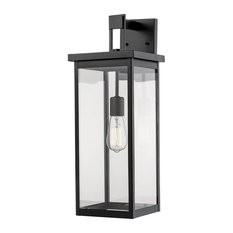 Millennium Lighting 22" 1 Light Metal Outdoor Wall Bracket in Powder Coat Black