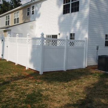 Easy Install White Vinyl Fence From Seven Trust