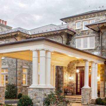 Stone Sophistication in Belle Haven, Greenwich, CT