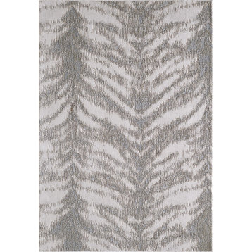 Luna Birch Platinum Area Rug, 6x9