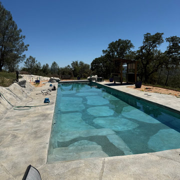 Custom Natural Swimming Pool Grass Valley, CA