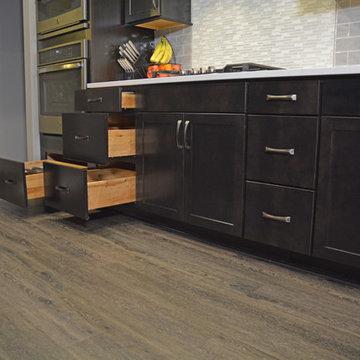 Waterfall Kitchen Design in Mason, MI