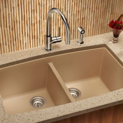 Blanco BLANCOPERFORMA Equal Double Bowl 441473 - Kitchen Sinks