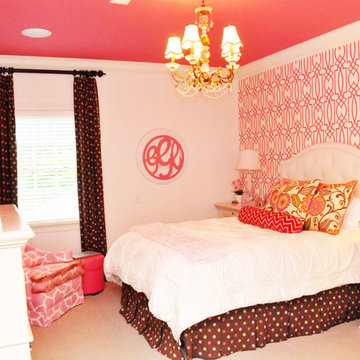 Hot Pink Teenage Girl Bedroom