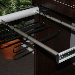 Closet Accessories-Pull out Pant Rack - Closet Organizers