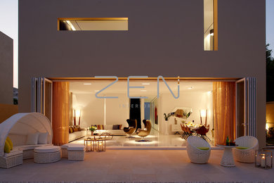 Inspiration for a modern home design remodel in Other