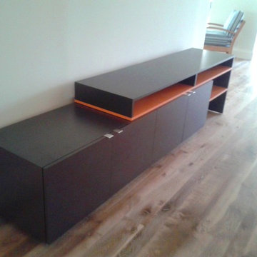 custom entertainment console