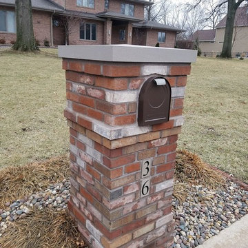 Brick Mailbox in Creve Coeur, Mo