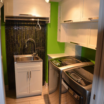 Basment Reno Before & After Project by: D'oro Kitchens & LaMark Renovations
