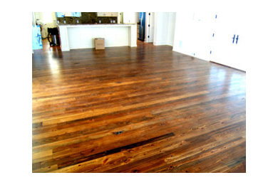Hardwood Flooring-Reclaimed Heart Pine