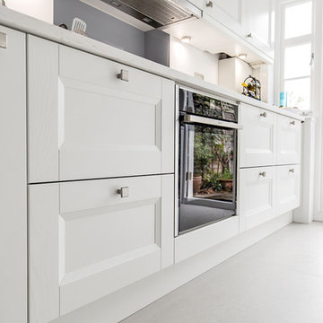 Bright and Cleanly White Kitchen