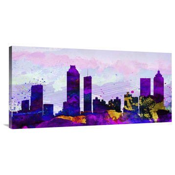 "Atlanta City Skyline" Fine Art Print