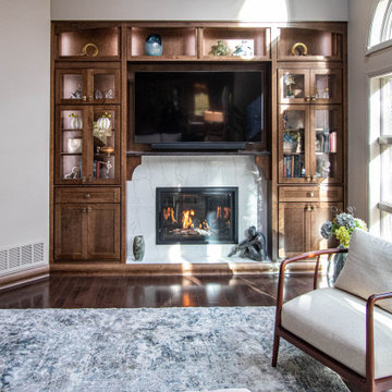 Stunning Fireplace Entertainment Center/Built-in Wall Unit