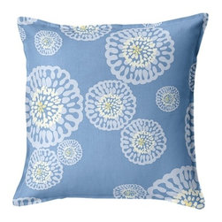 Throw Pillow with Flange Welt - Decorative Pillows