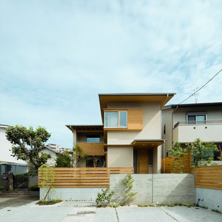 他の地域の和風のおしゃれな家の外観の写真