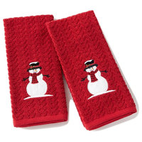 Woodland Winter Hand Towel, Set of 2