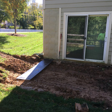 Flagstone Patio from start to finish