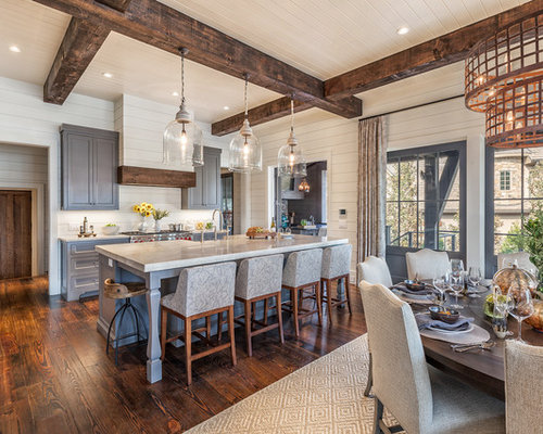 7,000 Large Farmhouse Kitchen Design Ideas & Remodel Pictures | Houzz