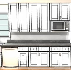 Please, please help me with my kitchen cabinets alignment dilemma!!