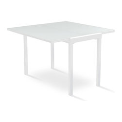Modern Extendable Dining Table | White - Dining Tables