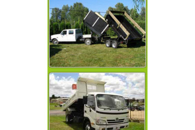 Tippers for tight access area