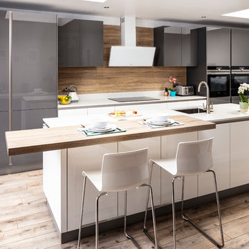 Kube Featured Kitchen. Jane and Graham in Dublin 3.