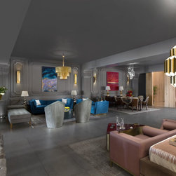 Nivasa Contemporary - Living Room Furniture Sets