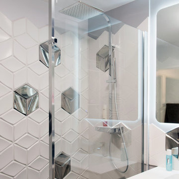 Salle d'eau au style chic