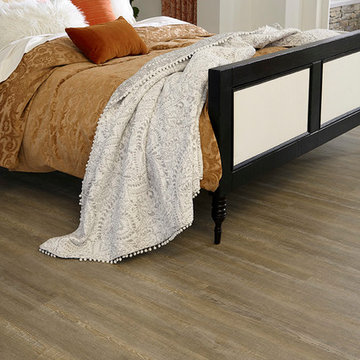 Warm Modern Bedroom - Summit Stockbridge Sesame, Waterproof Floors