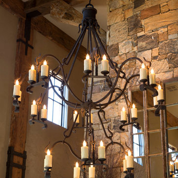 Rustic Lodge style home