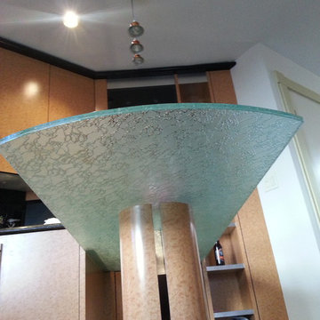 texture decorative glass