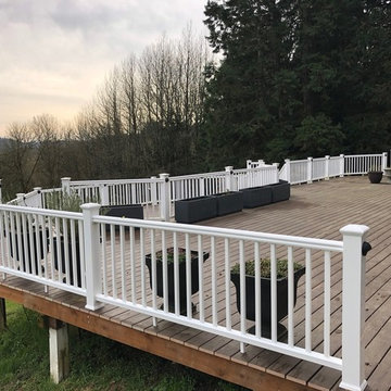 AZEK and TimberTech Composite Deck Railing