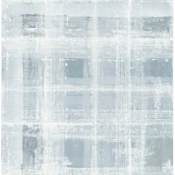 Blue Stuart Peel & Stick Wallpaper, Bolt