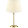 Attendorn 1 Light Table Lamp, Satin Brass