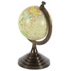Traditional Copper Aluminum Metal Globe 28326