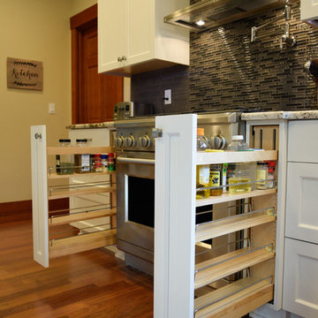 Painted White Kitchen