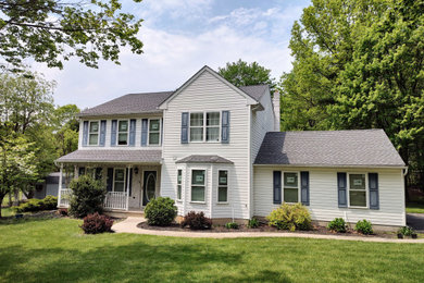 Example of an exterior home design in Other