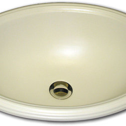 BB Oval with Reed Rim - Bathroom Sinks